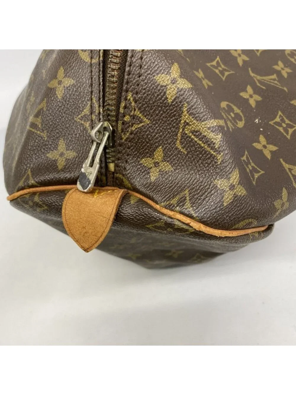 Louis Vuitton Boston Bag Monogram Keepall 55 Brown